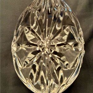 Authentic Heirloom Waterford Crystal Annual Egg mid-late 90’s Paperweight